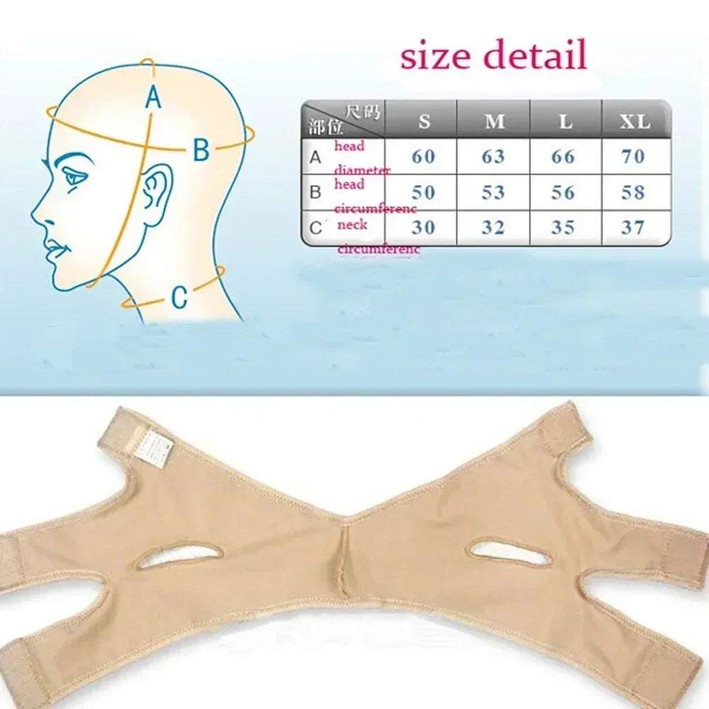 V Line Elastic Face Slimming Bandage